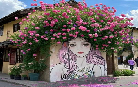 新干县怎么设计网红打卡墙绘