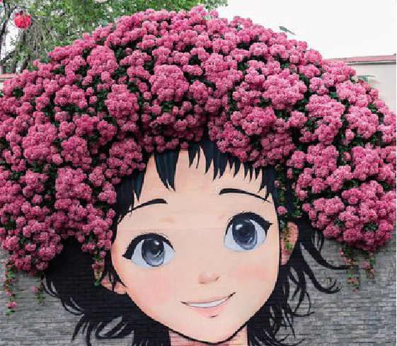 新干县墙体彩绘-网红墙打卡